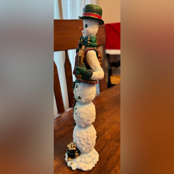 Lenox 2000 Shamrock Pencil Snowman - Picture 2 of 6